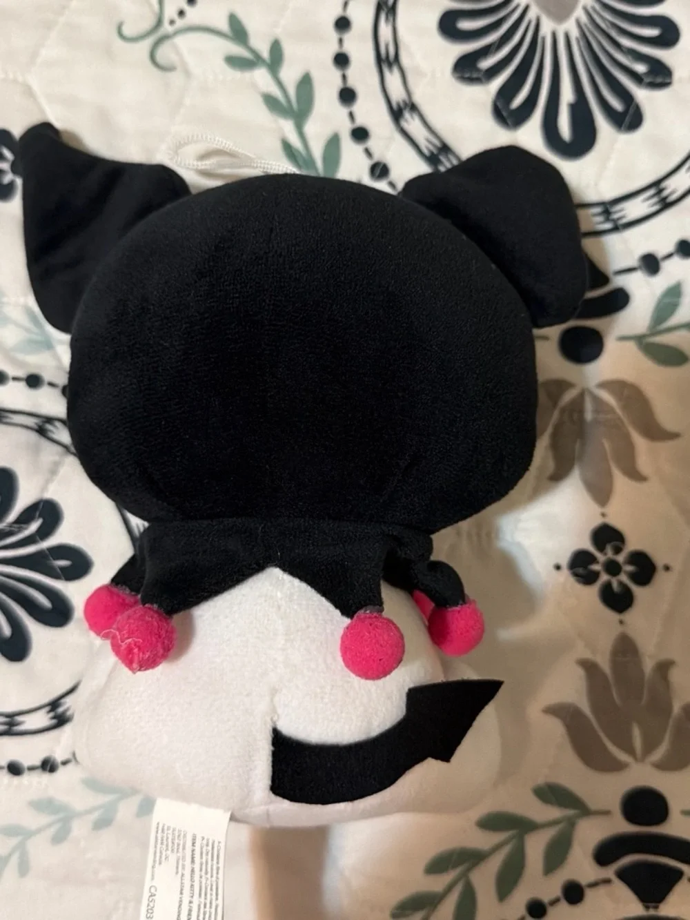 Plush Toy - Black, White & Pink Soft Kids Toy